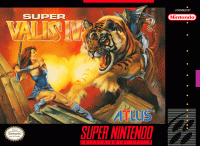 Super Valis IV Super Nintendo  box art